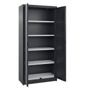Stahlschrank C 2000 Acurado 092600-000 S10008 schwarzgrau 93,0 x 40,0 x 195,0 cm, aufgebaut